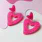 Pitaya Heart Dangle Earrings