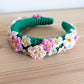 Sweet Garden Crochet Headband