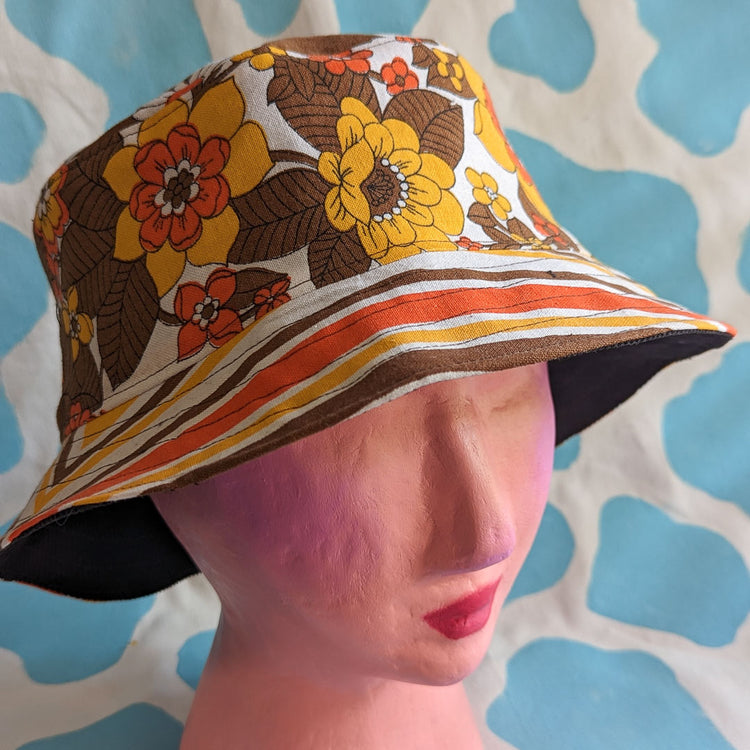 Jaffa Floral Bucket Hat - Large