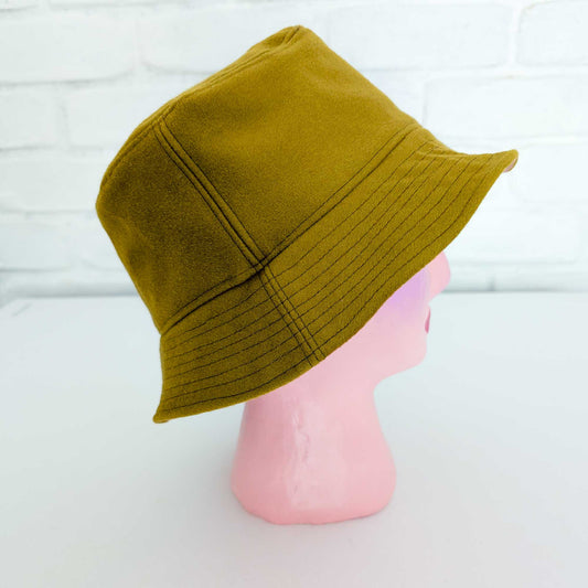 Pea Soup Wool Bucket Hat - Large