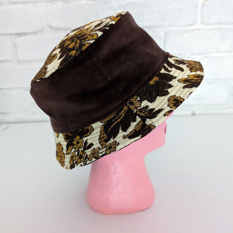 Groovy Brown Couch Bucket Hat - Medium