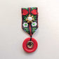 Red Button Craft Medal