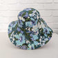 Watery Floral Sun Hat - M