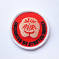 Girth Guides Decorated by Stretchmarks, Fat Activist Patch