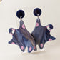Plumpies Earrings - Blue Marble