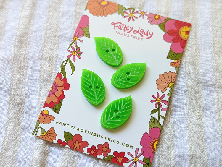 Leaf Buttons