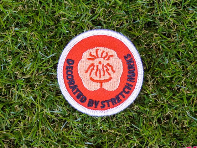 Decorated By Stretchmarks Girth Guides Patch